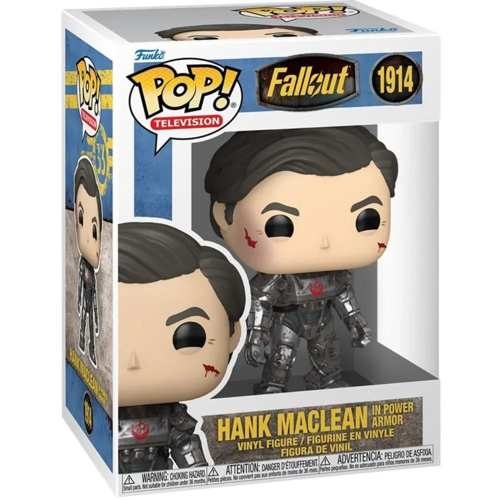 Funko POP! Television: Fallout - Hank MacLean, in Power Armor  COLLECTIBLES - Picture 2 of 3